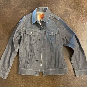 Levi gray jean jacket